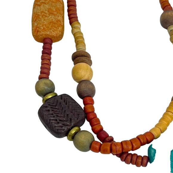 Boho Stone Necklace - Picture 3 of 8